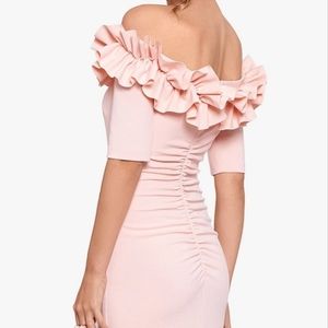 Escape Dress, Size 16 (fits like a 14), Blush/Pink